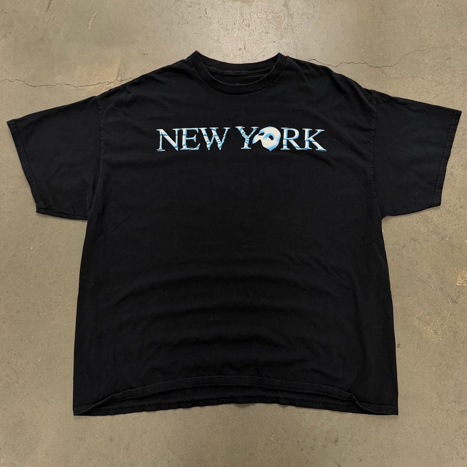 Vintage New York Phantom Of The Opera Broadway Graphic T Shirt